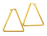 Triangle Hoop Earrings